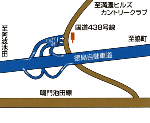 美馬インターチェンジ