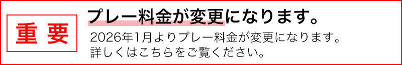 プレー料金